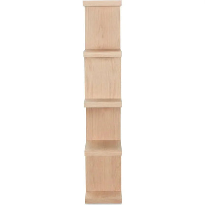 Miri Veneer Light Brown Shelf 5 Levels of Space -- view 4