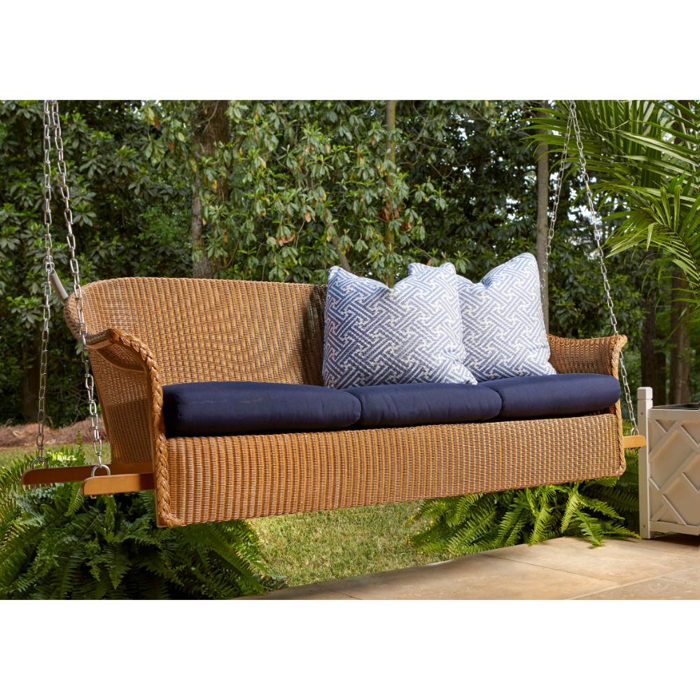 Lloyd Flanders Loom Three Seater Outdoor Sofa Swing