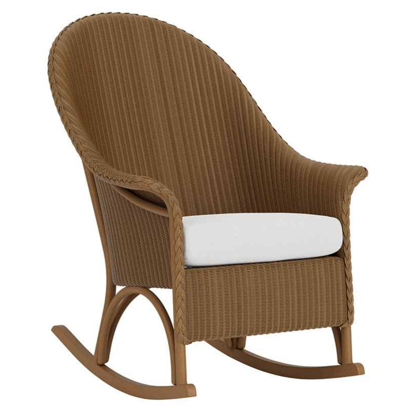 Lloyd Flanders Loom High Back Porch Outdoor Rocker