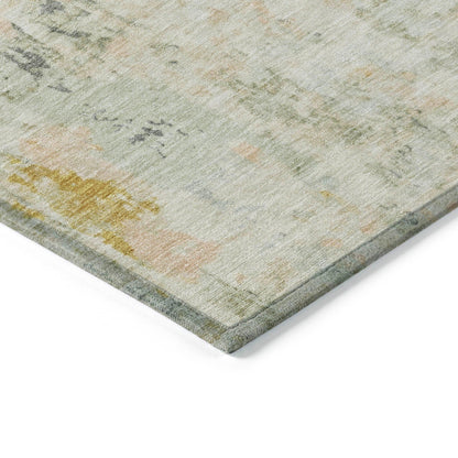 Jaelaris Brown Washable Indoor-Outdoor Rug
