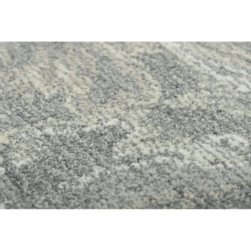 Cumm Abstract Gray Area Rugs For Living Room - LOOMLAN - LOOMLAN - Area Rugs