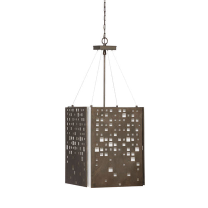 City Lights Bronze Modern Charm Pendant