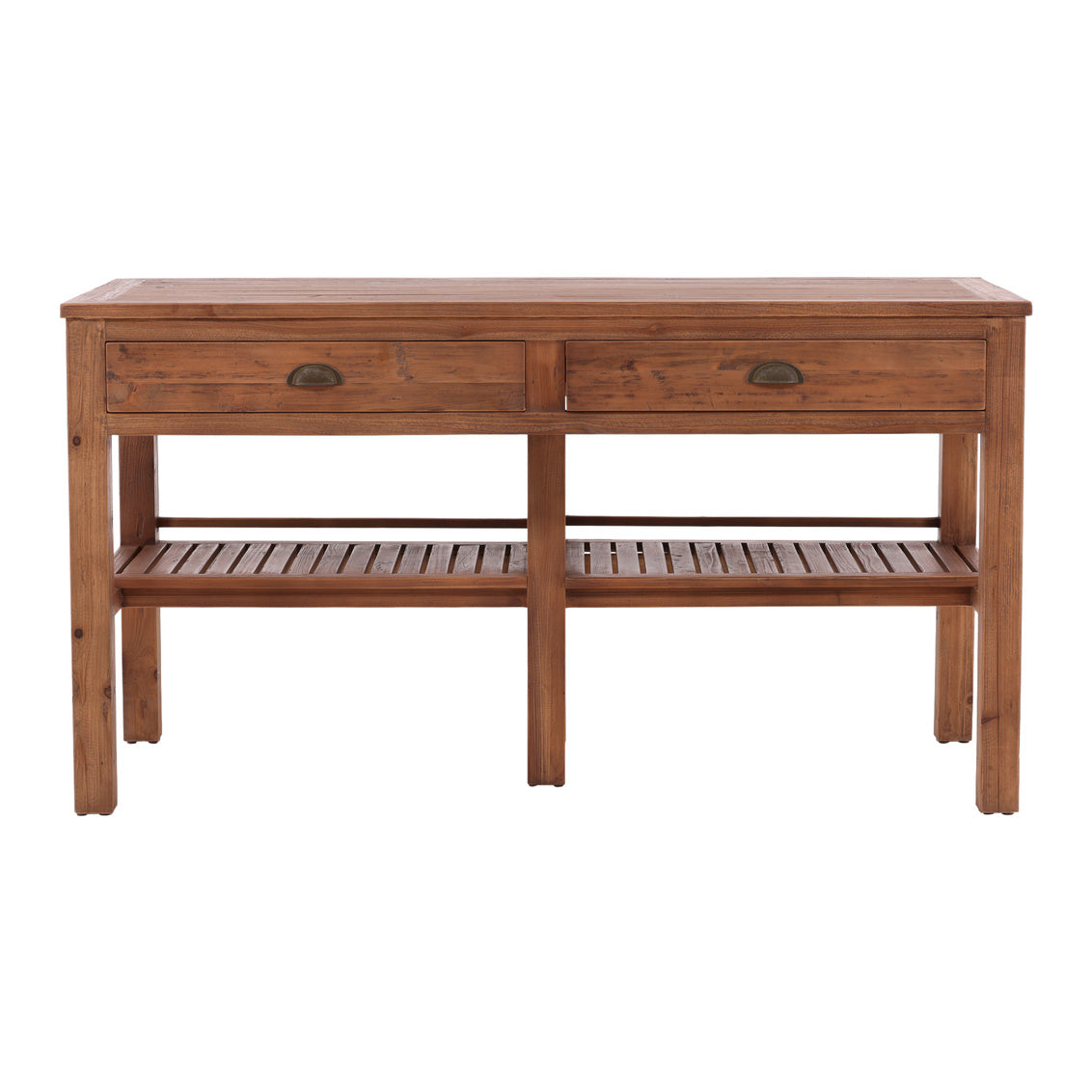 Furniture Classics Starling Two Drawers Wood Kitchen Island
