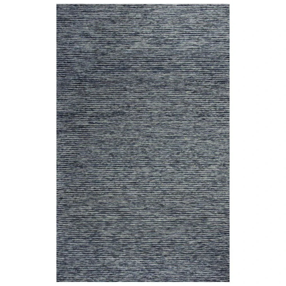 Byes Stripe Blue Area Rugs For Living Room
