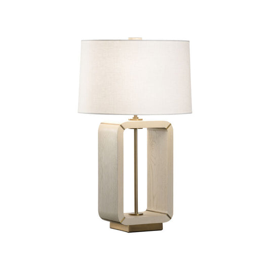 Wildwood Oak Island Coastal Design Wooden Table Lamp