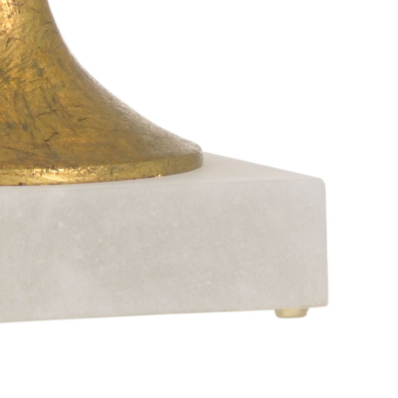 Chelsea House Charlotte Natural White Alabaster Table Lamp