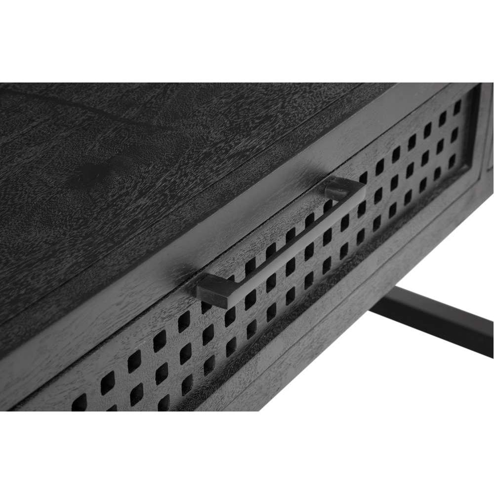 Pentak Solid Mango Black Sofa Table - Heirloom Quality Solid Wood - view 5