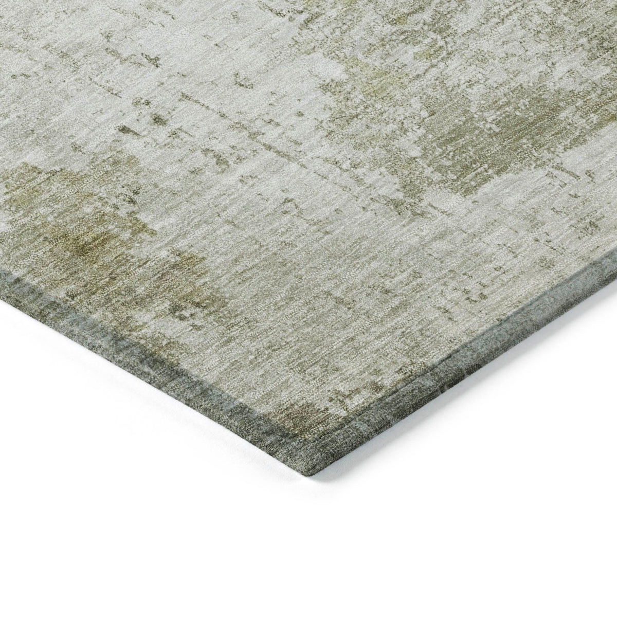 Kaelira Taupe Washable Indoor-Outdoor Rug