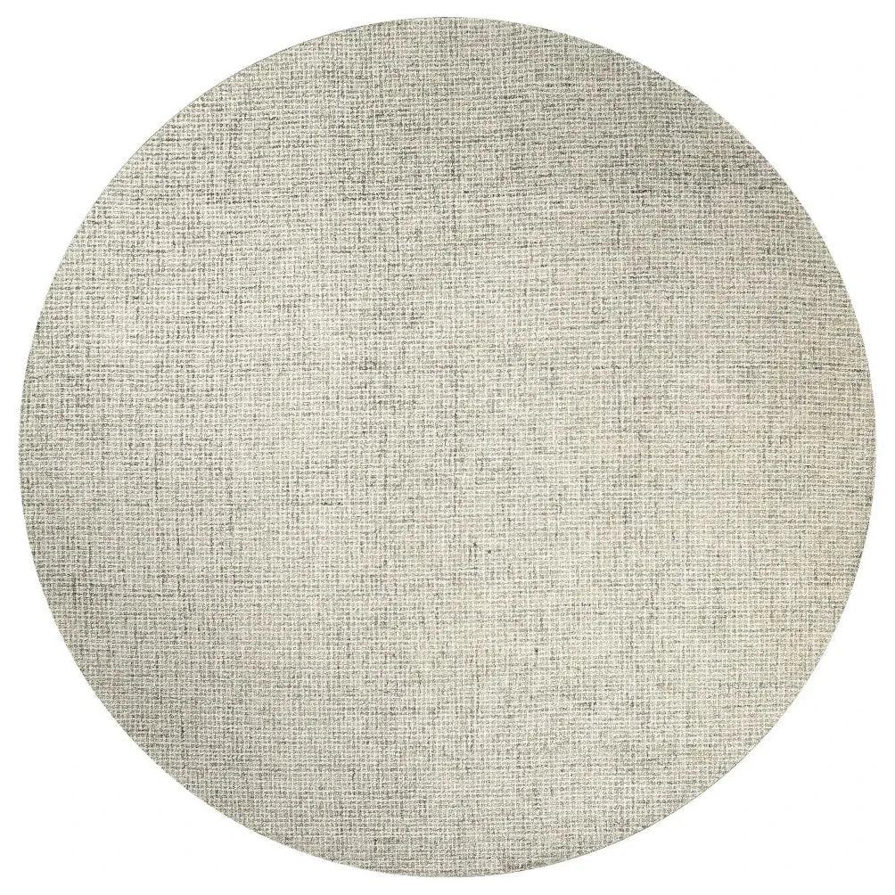 Cenn Beige Round Area Rugs For Dining Room - LOOMLAN - LOOMLAN - Area Rugs