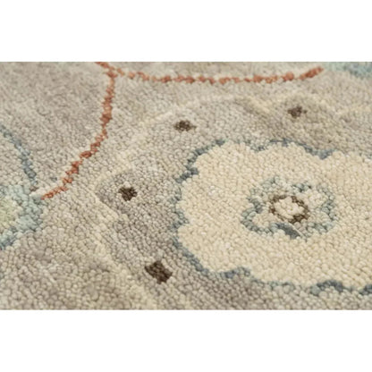 Aden Floral Light Blue Large Area Rugs For Living Room - LOOMLAN - LOOMLAN - Area Rugs