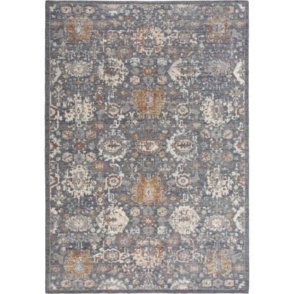 Dhar Persian Blue Large Area Rugs For Living Room - LOOMLAN - LOOMLAN - Area Rugs