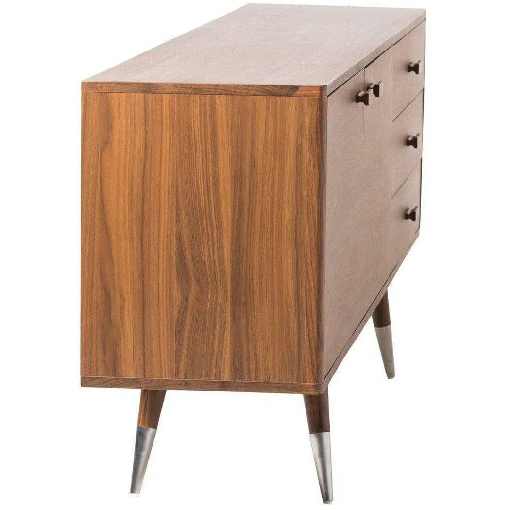 83 Inch Sideboard Large Brown Mid-Century Modern Sideboards LOOMLAN By Moe's Home