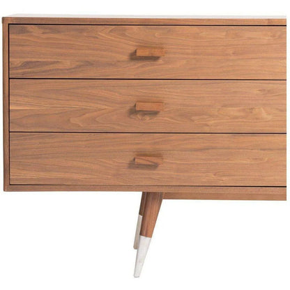 83 Inch Sideboard Large Brown Mid-Century Modern Sideboards LOOMLAN By Moe's Home