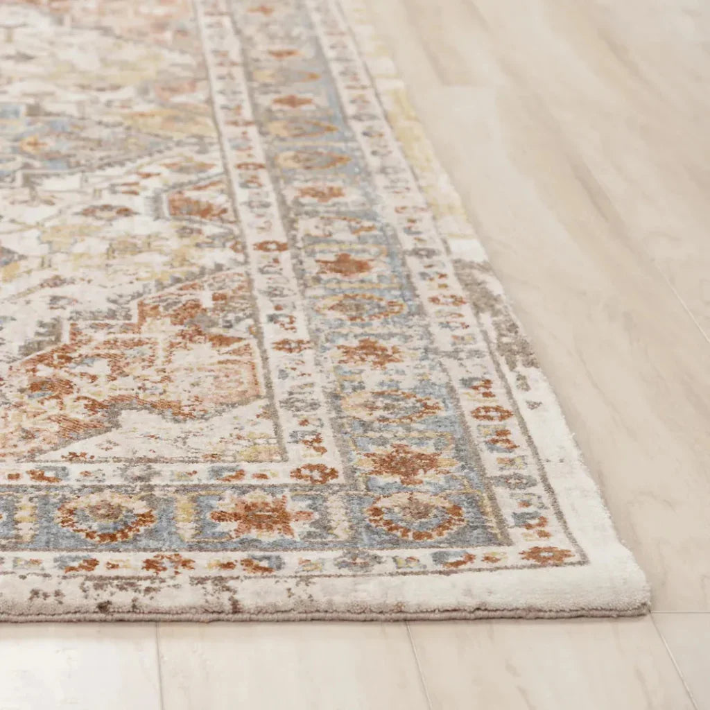 Bury Medallion / Multi Large Area Rugs For Living Room -- view 3