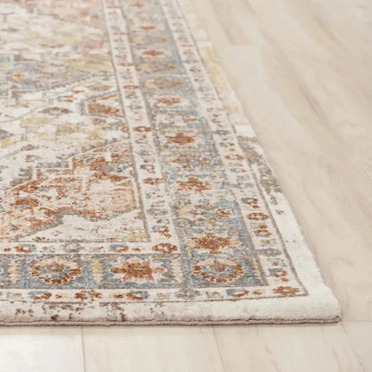 Bury Medallion / Multi Large Area Rugs For Living Room -- view 3