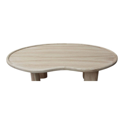Kinny 49" Natural Wooden Coffee Table -- Natural