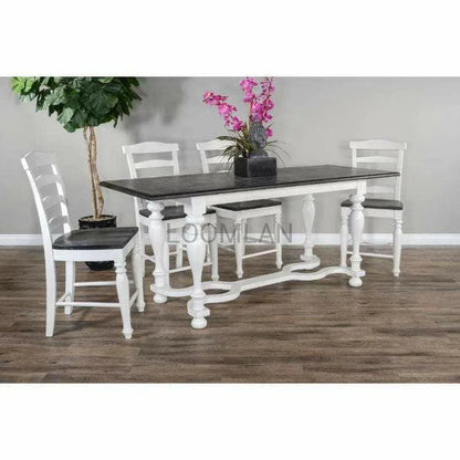 84" Carriage House Friendship Farmhouse Dining Table Dining Tables Sideboards and Things By Sunny D