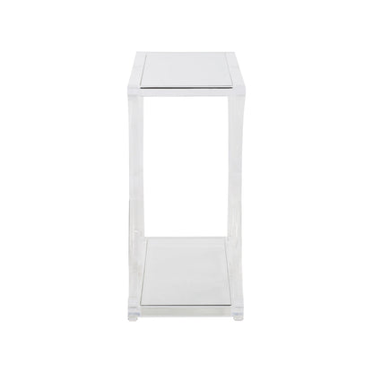 Chelsea House Sweeping Acrylic Rectangular Console Table