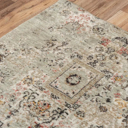 Dess Green/ Beige Large Area Rugs For Living Room -- beige