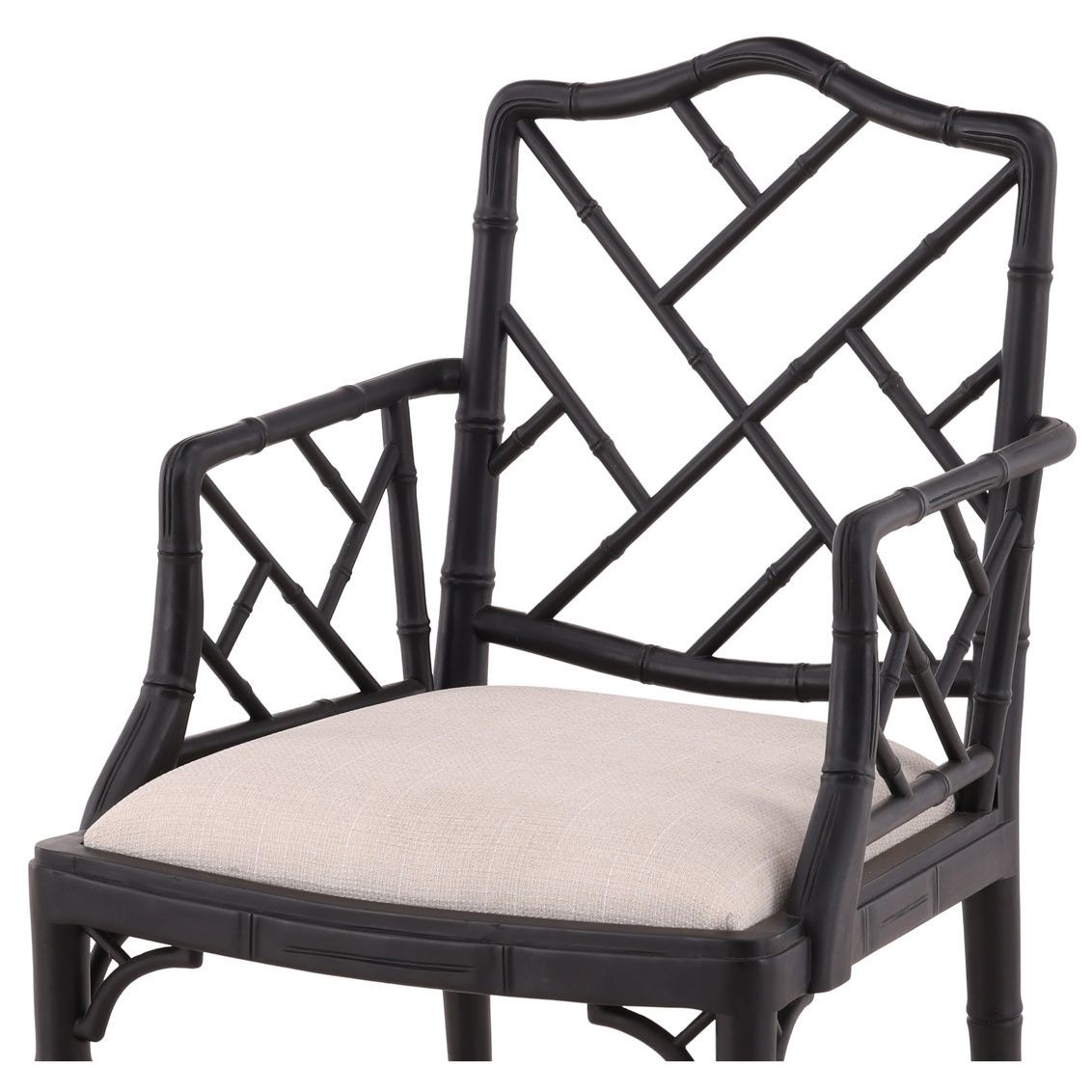 Furniture Classics Sawyer Performance Fabric Black Arm Chair