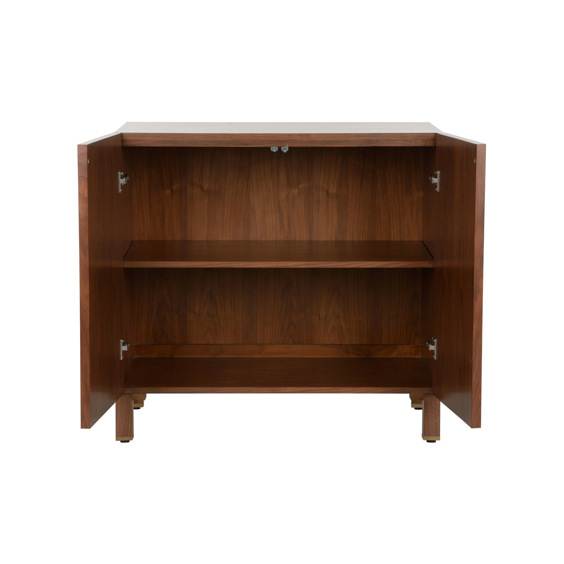 Flower of Life Two Doors Wood Cabinet