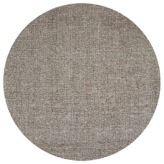 Chaw Brown Round Area Rugs For Dining Room
