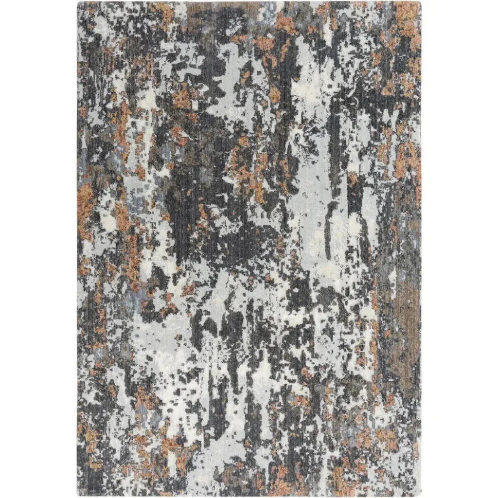 Calo Abstract Gray/ Multi Large Area Rugs - LOOMLAN - LOOMLAN - Area Rugs