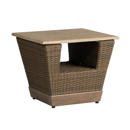 Charisma Aluminum Square Outdoor End Table