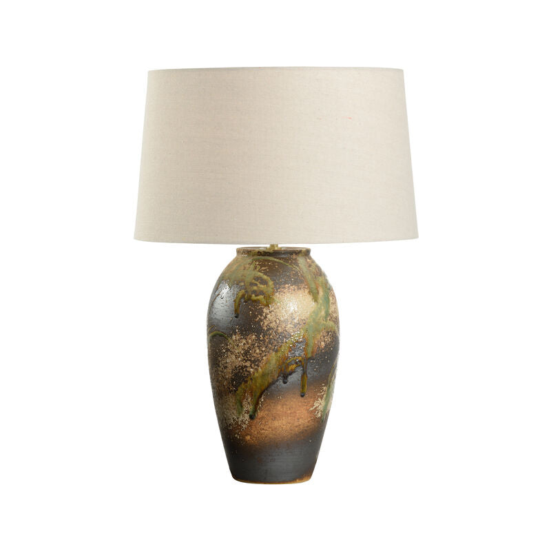 Wildwood Chaiaki Sandy Clay Handcrafted Table Lamp
