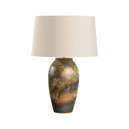 Wildwood Chaiaki Sandy Clay Handcrafted Table Lamp