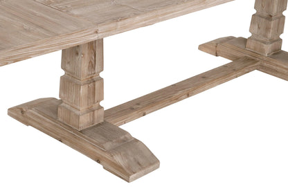 86-118" Hayes Reclaimed Wood Extendable Dining Table Dining Tables LOOMLAN By Essentials For Living