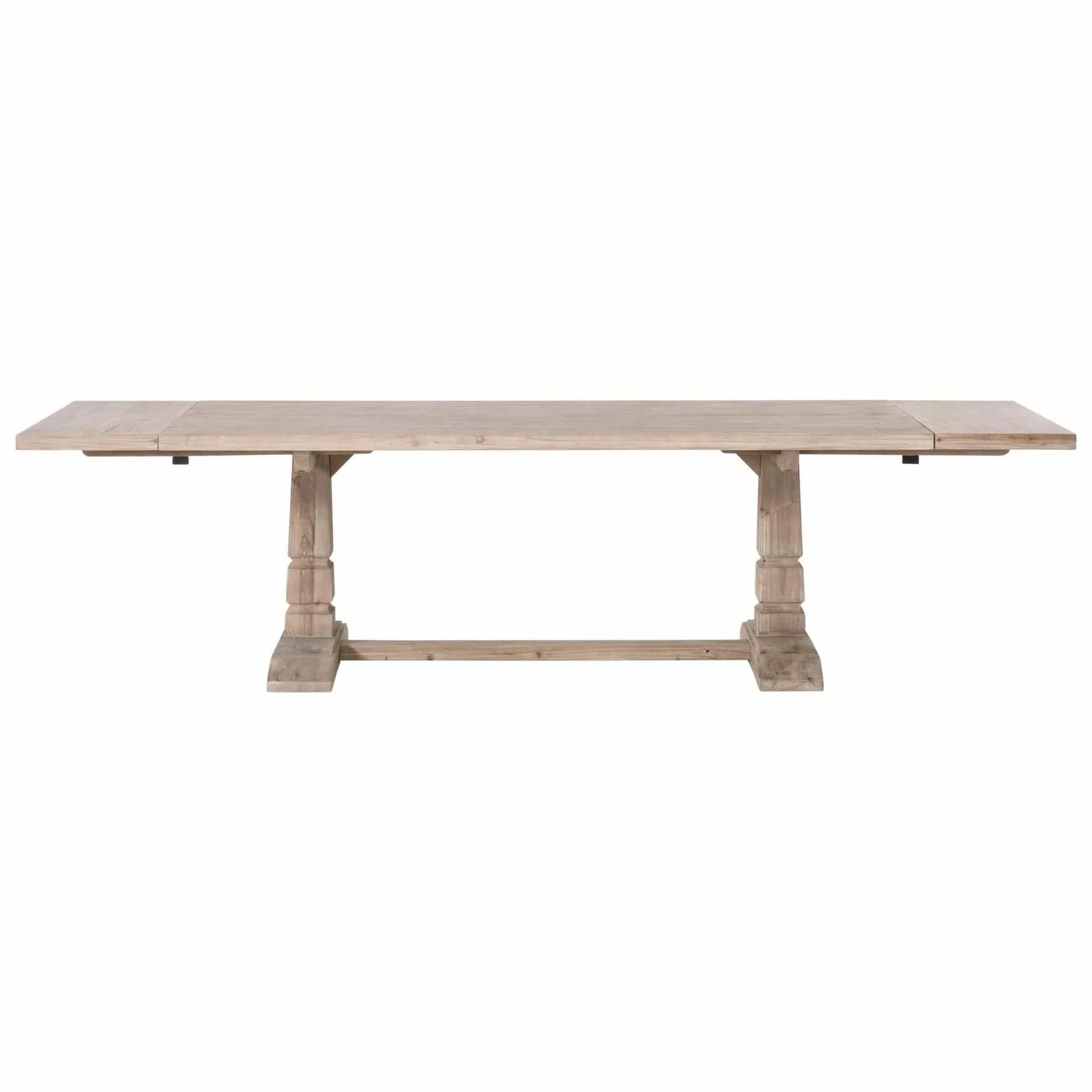 86-118" Hayes Reclaimed Wood Extendable Dining Table Dining Tables LOOMLAN By Essentials For Living