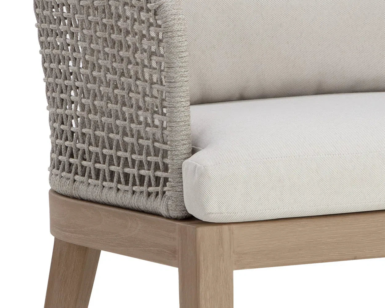 Capri Fabric Outdoor Dining Armchair