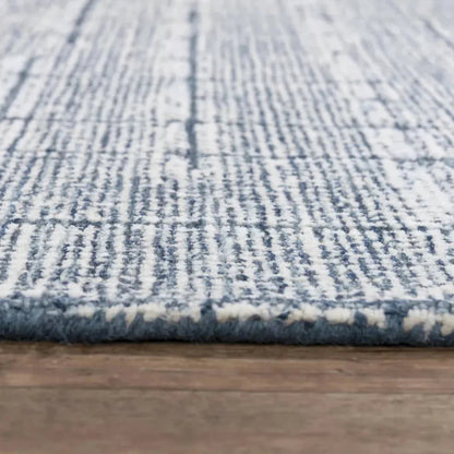 Chid Solid Blue Area Rugs For Living Room - LOOMLAN - LOOMLAN - Area Rugs