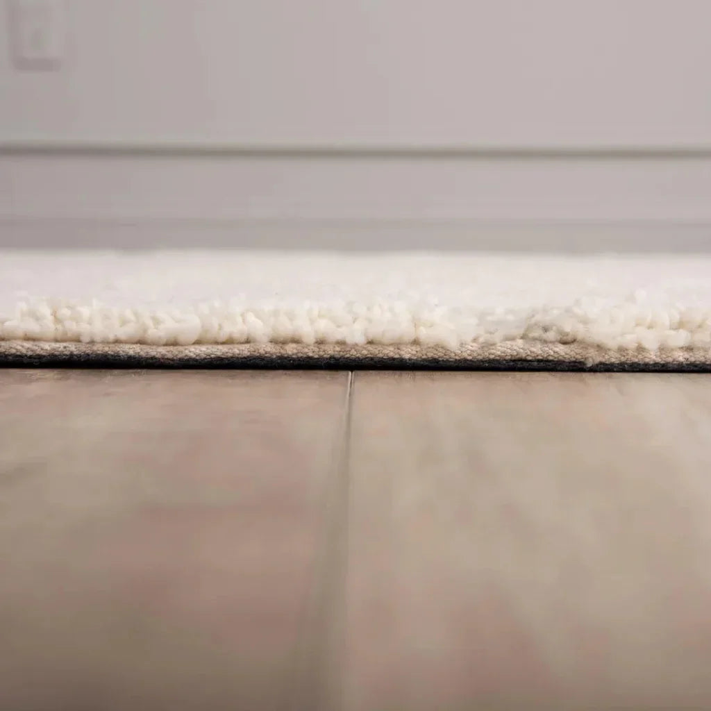 Crim Solid Beige Area Rugs For Living Room - LOOMLAN - LOOMLAN - Area Rugs