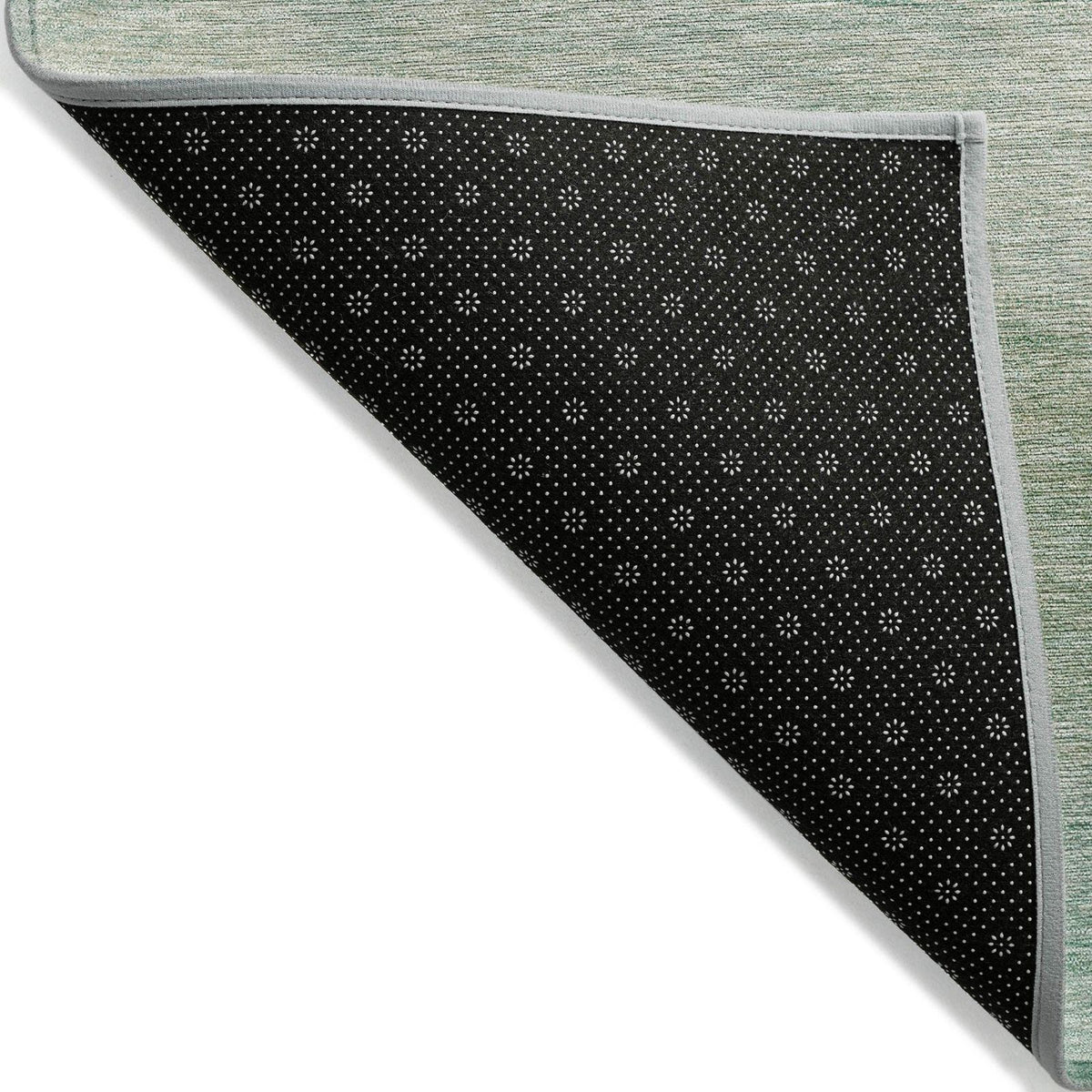 Haelius Teal Washable Indoor-Outdoor Rug