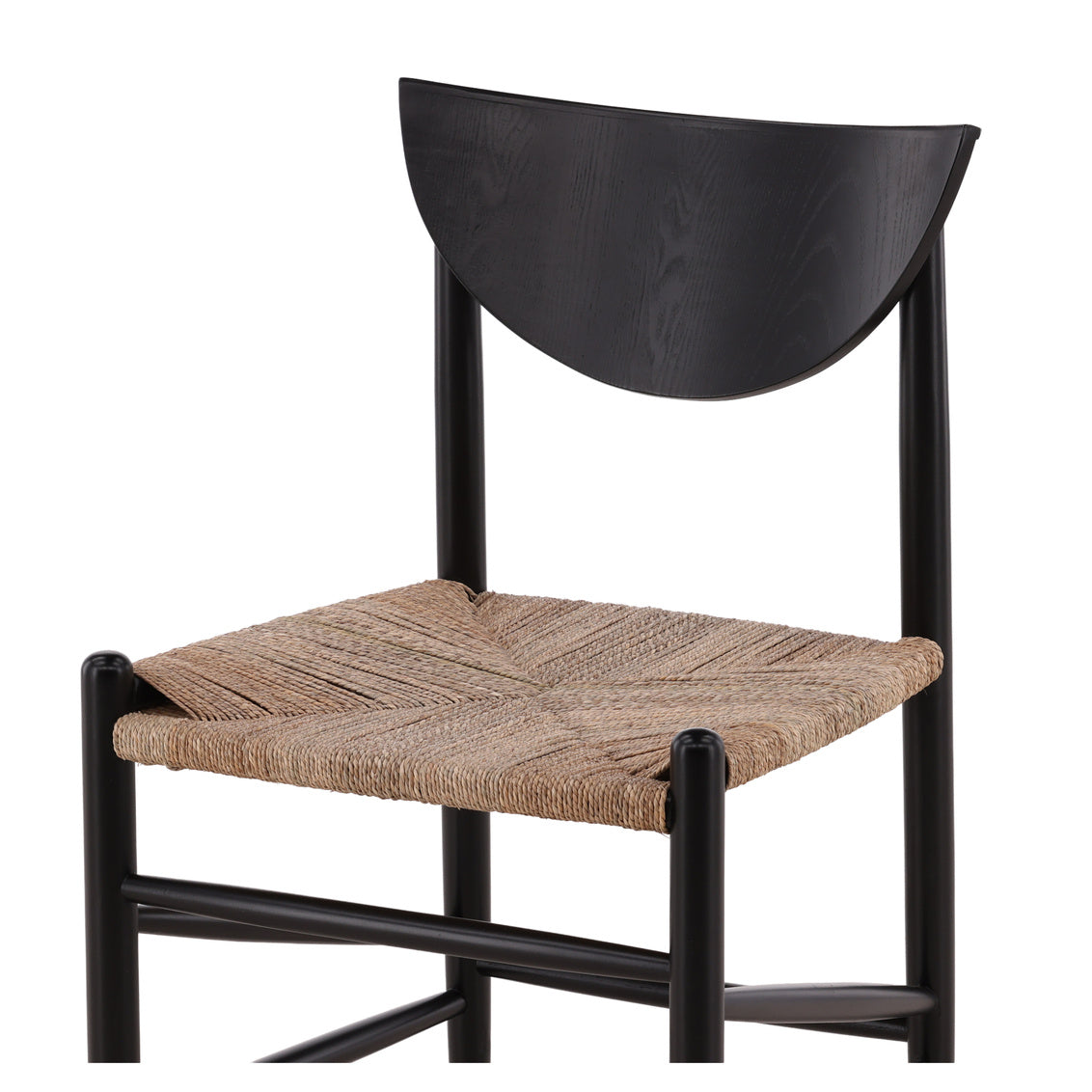 Furniture Classics Simpson Handwoven Seagrass Seat Side Chair 2PC