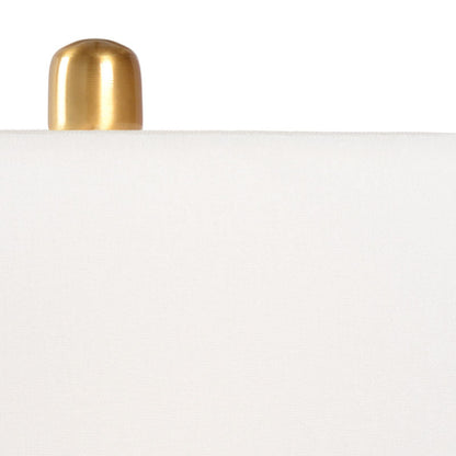 Chelsea House Park Place Natural White Alabaster Table Lamp