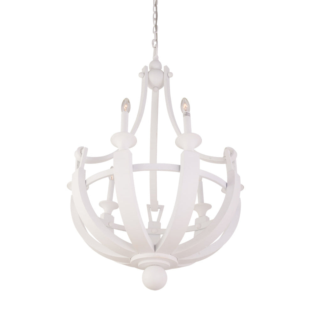 Lumiere Blanche White Chandelier