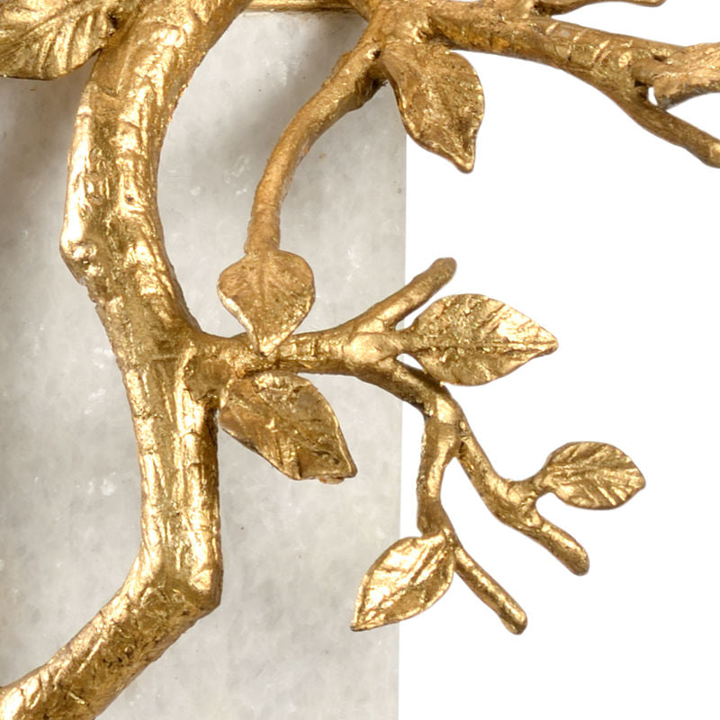 Wildwood Fujian Gold Branch And Stone Base Table Lamp