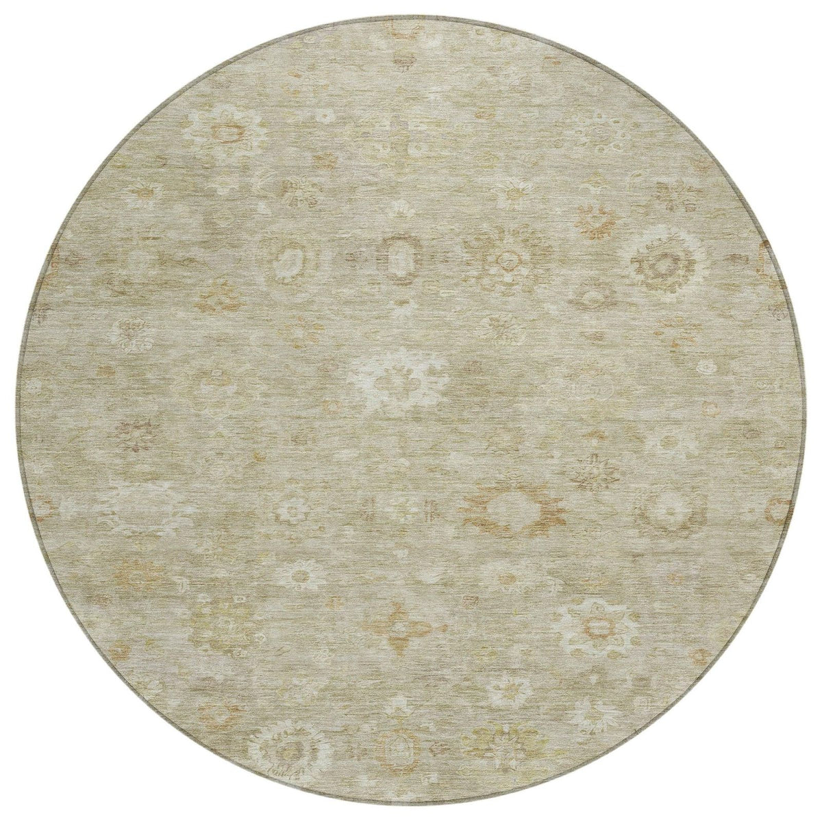 Laeara Brown Washable Indoor-Outdoor Rug