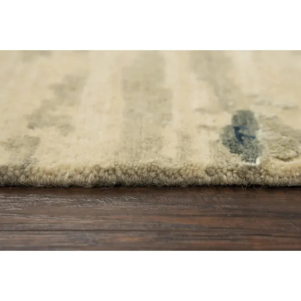 Armi Abstract Blue Large Area Rugs For Living Room - LOOMLAN - LOOMLAN - Area Rugs