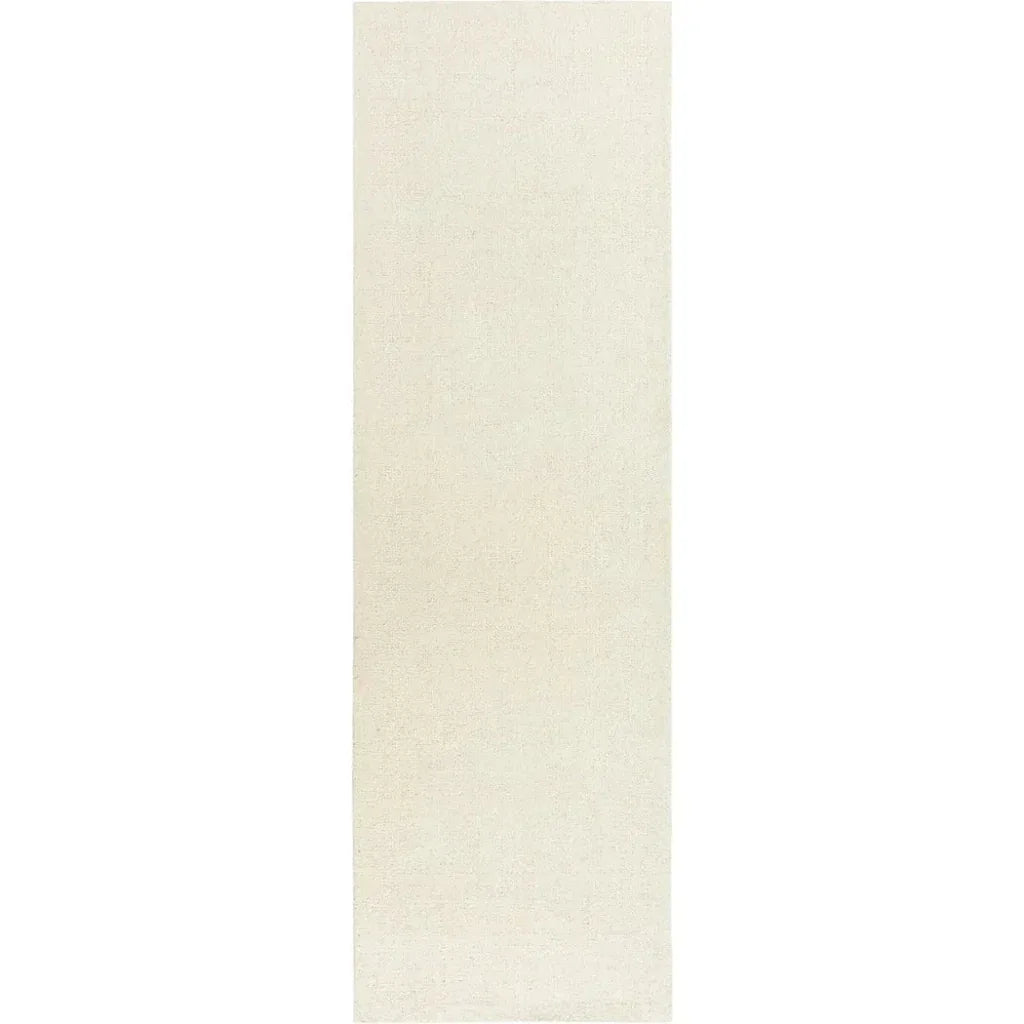 Chos Wool White Hallway Kitchen Runner Rug - LOOMLAN - LOOMLAN - Area Rugs