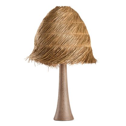 Wildwood Tulum Sculptural Wood Base Table Lamp