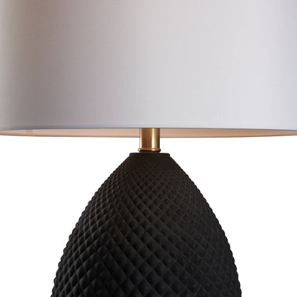 Wildwood Hester Sculptural Black Ceramic Table Lamp