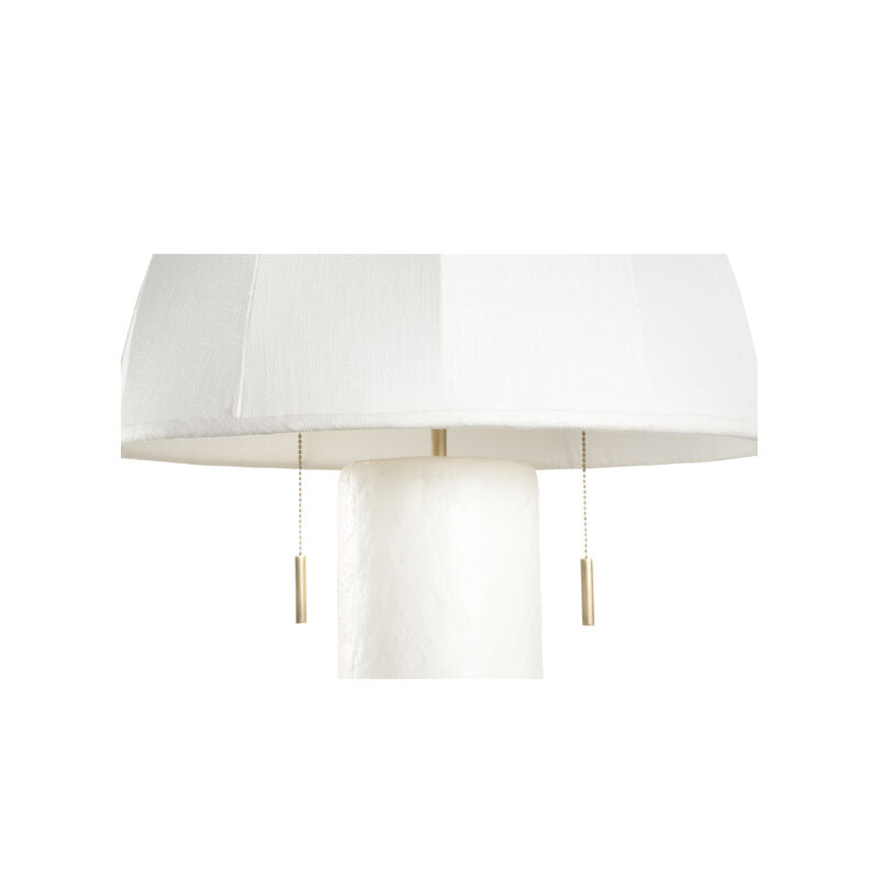 Wildwood Perruche White Pull Chains Table Lamp