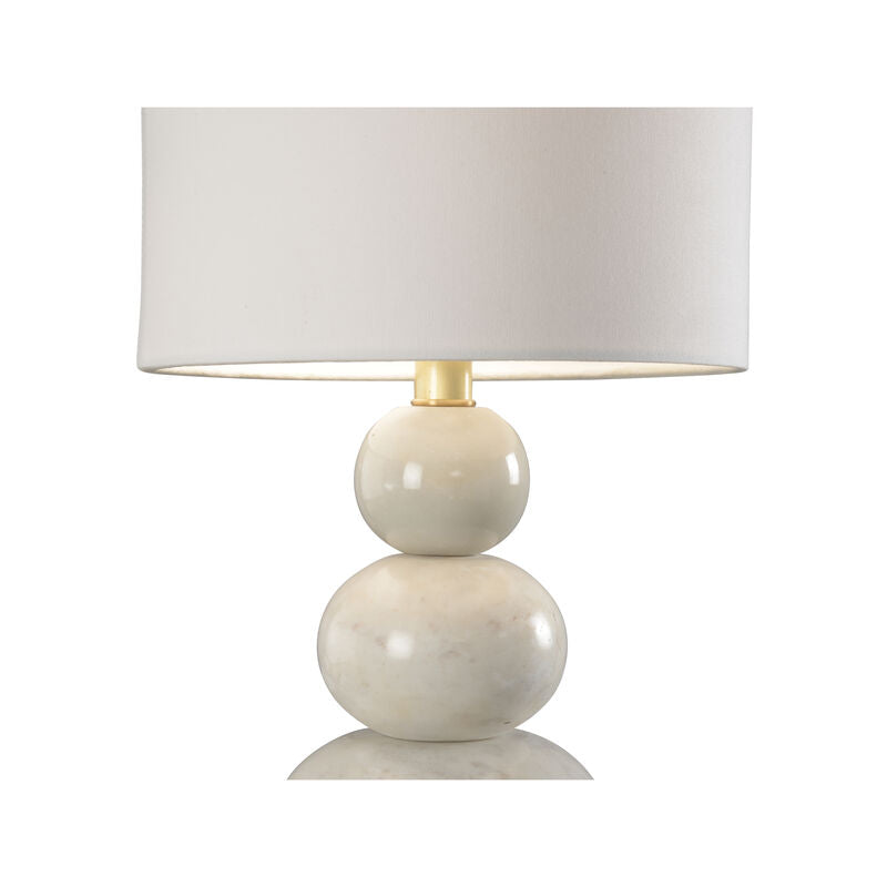 Chelsea House Bianca Marble Sophisticated Luxury Table Lamp