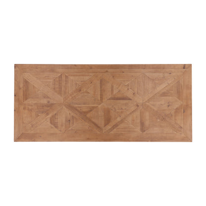 Furniture Classics Ella Natural Wooden Rectangular Dining Table