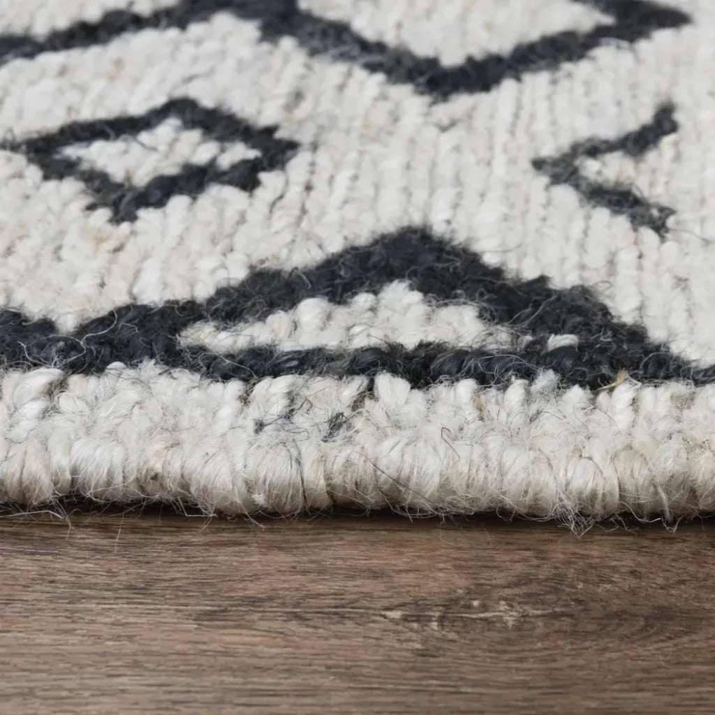 Ares Beige Jute Rug For Living Room -- beige