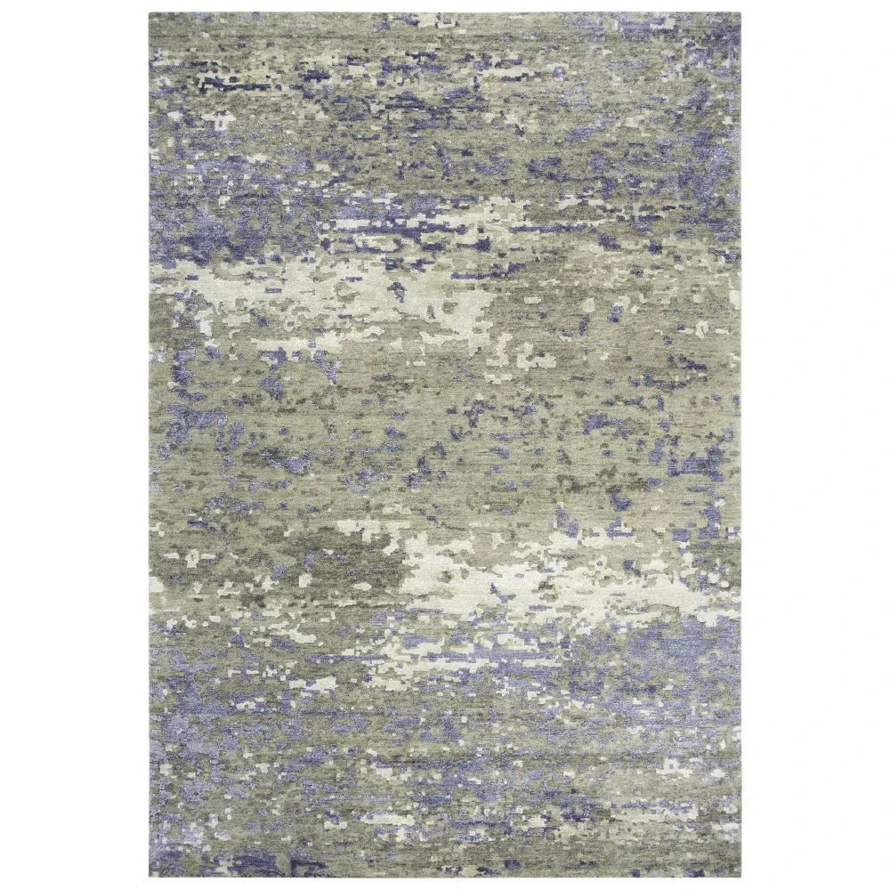 Arol Abstract Purple Large Area Rugs For Living Room